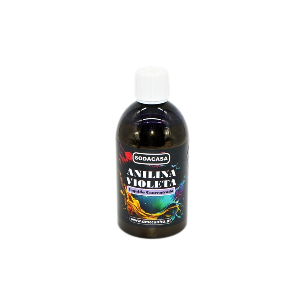 Frasco anilina liquida violeta 200ml