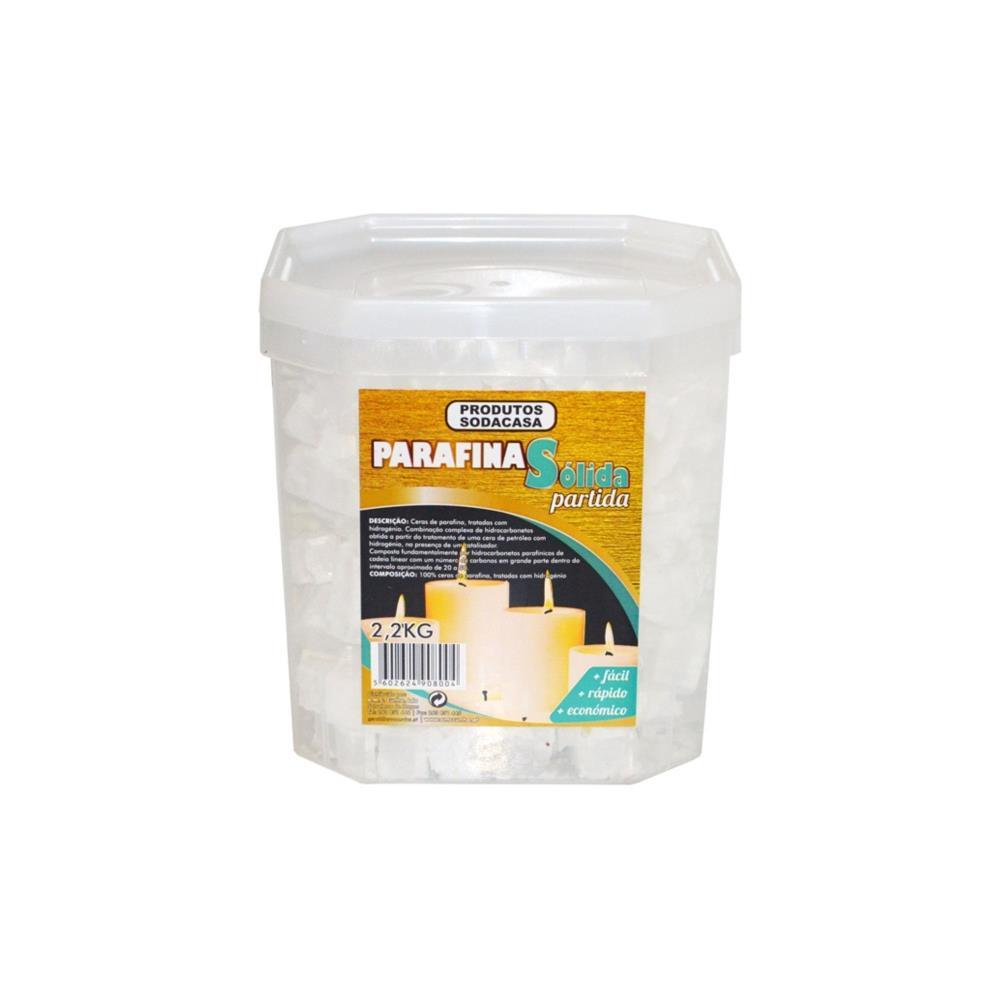 PARAFINA SOLIDA PARTIDA BALDE 2.2KG