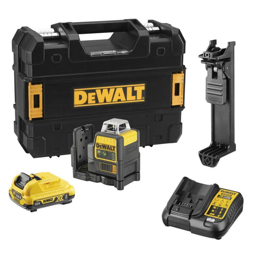 NIVEL LASER LINHAS CRUZADAS VERDE 2X360º DEWALT