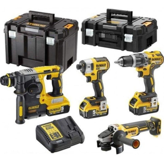 Kit 4 Máquinas 18V Dewalt DCK422P3T-QW
