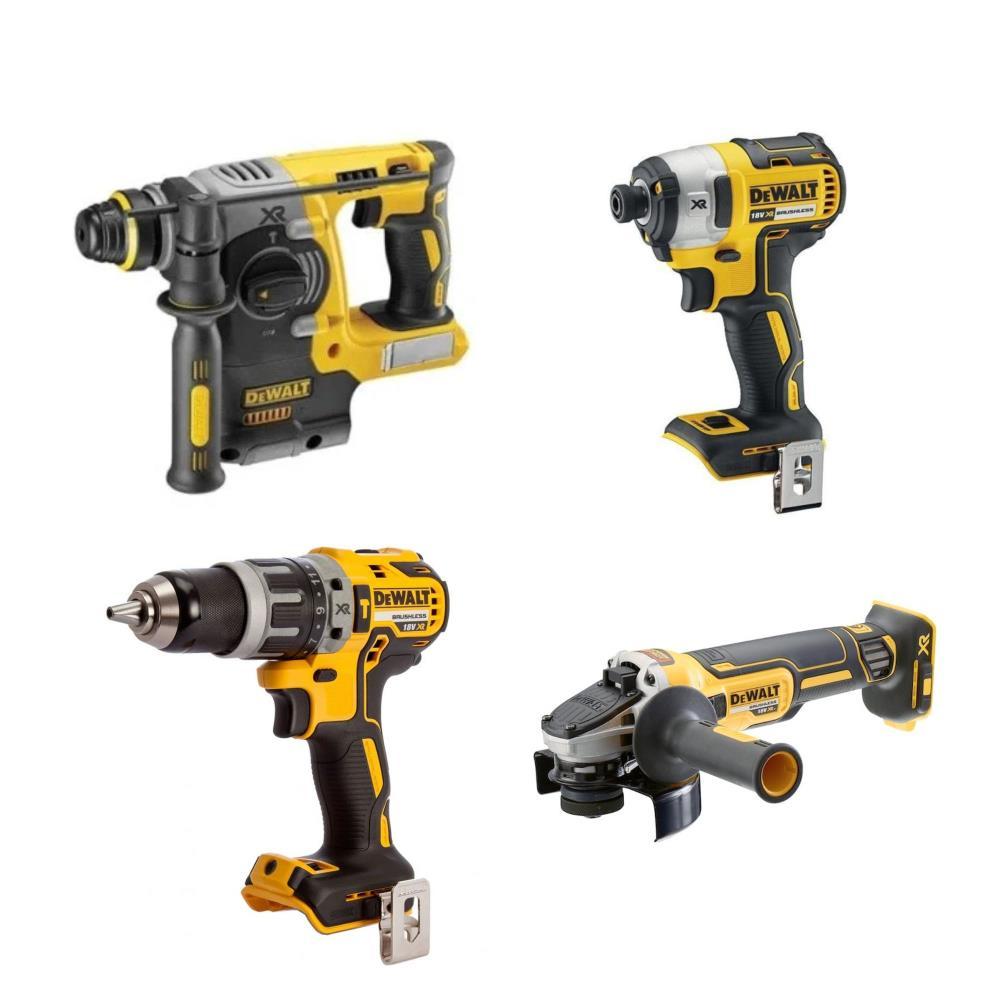 Kit 4 Máquinas 18V Dewalt DCK422P3T-QW