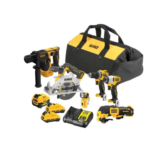 Kit de 6 ferramentas DCK611P1D2-QW 12 2ah e 5ah Dewalt