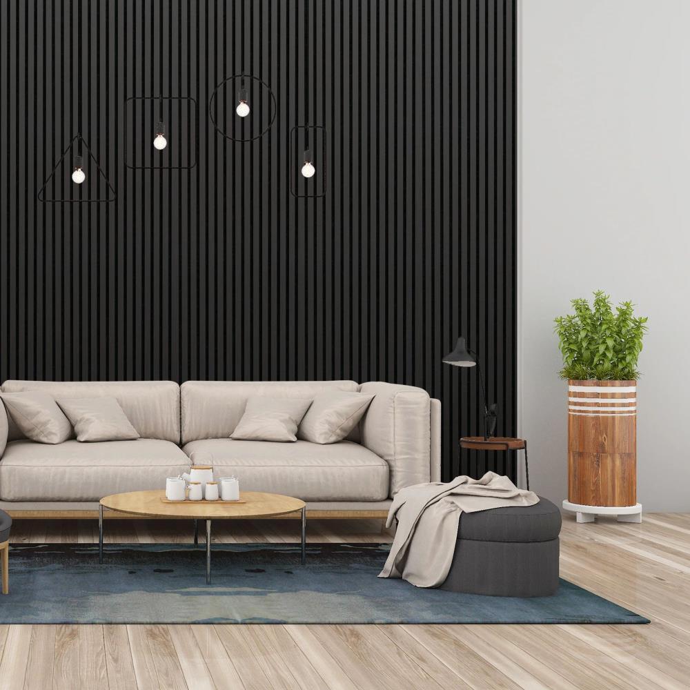 Painel acustico black oak 600x2400x18mm