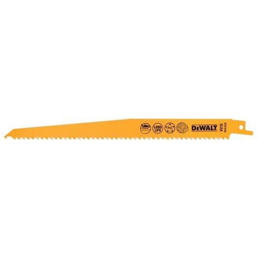 5 LAMINA SERRA SABRE 228mm BI-METAL DEWALT