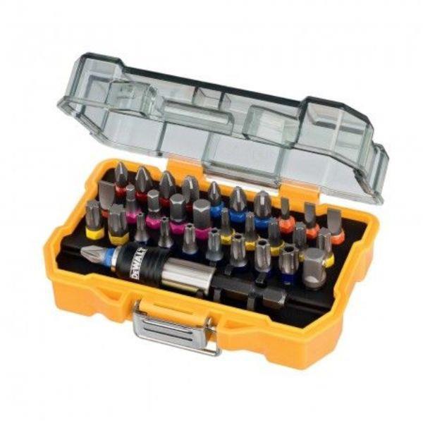 JG DE 32 BIT TORX+HEXAG. + ADAPTADOR DEWALT