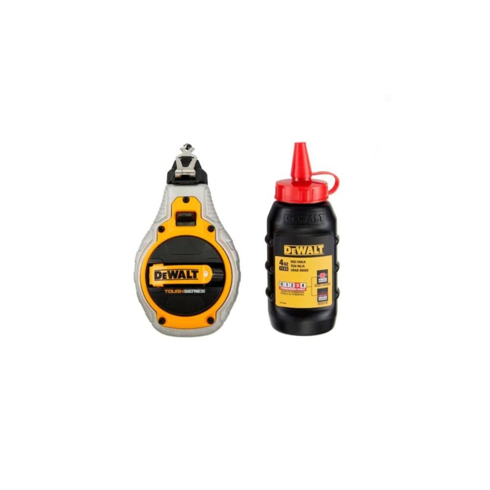 Traçador de reta 30m + Giz Vermelho DWHT48335RC-0 Dewalt