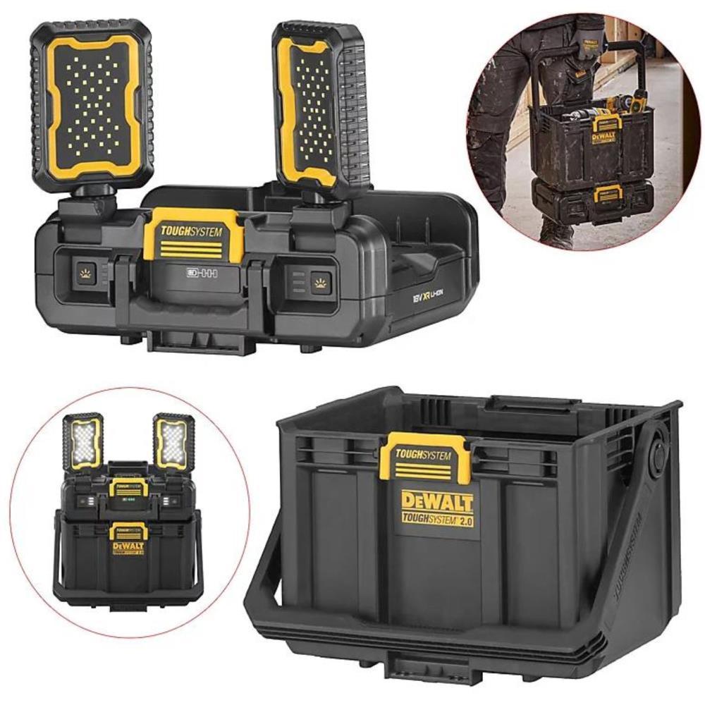 Caixa com luz TOUGHSYSTEM 2.0 Dewalt