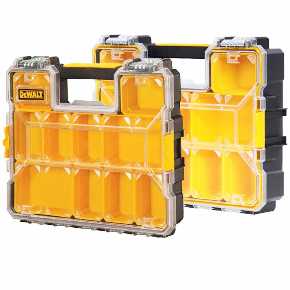 PACK DUPLO DE ORGANIZADORES C/ 10 GAV. REMOV. DEWALT