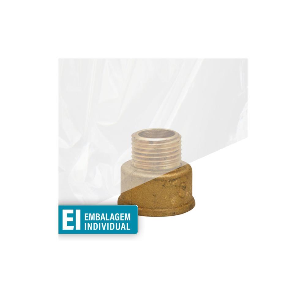 União M/F 11/2X1 latão