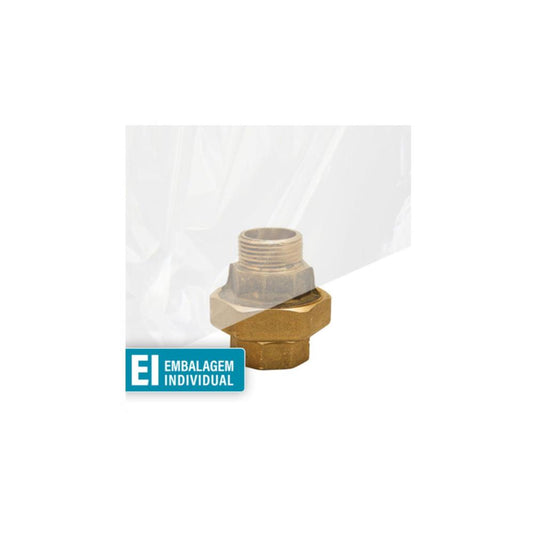Junção conica M/F 3/4" latão