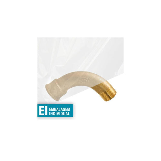Curva M/F - 11/2 latão