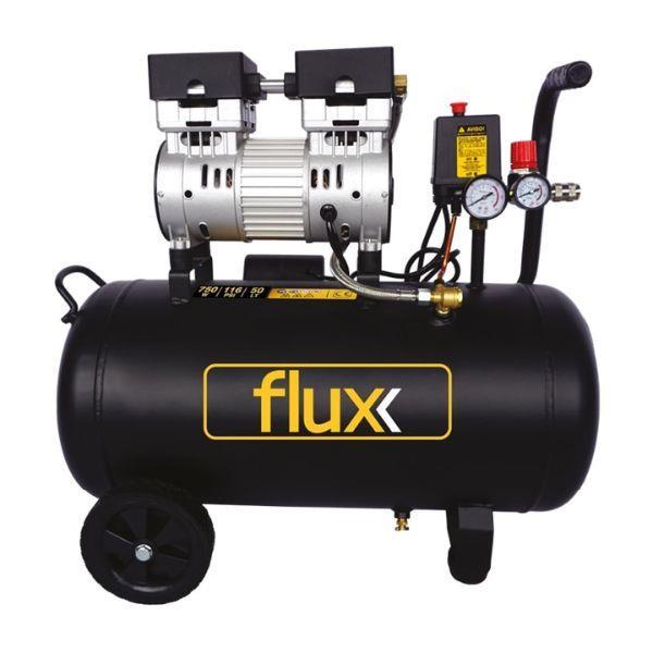 Compressor ar silencioso 50lts 1.0HP Flux