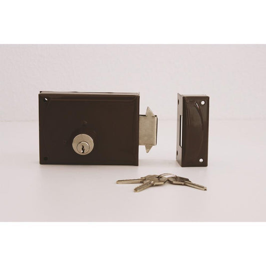 Fechadura 720x14 esq cilindro 55mm AGC