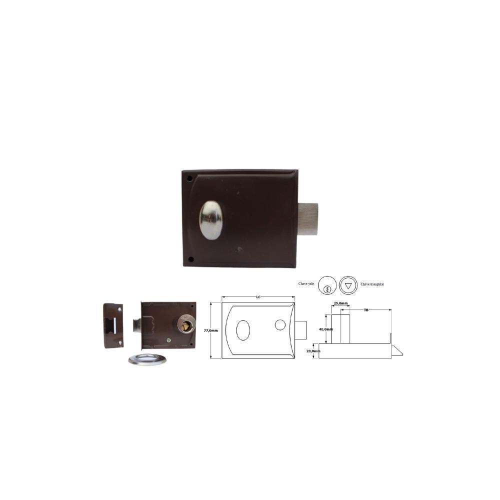 FECHADURA 756X10 ESQ AGC