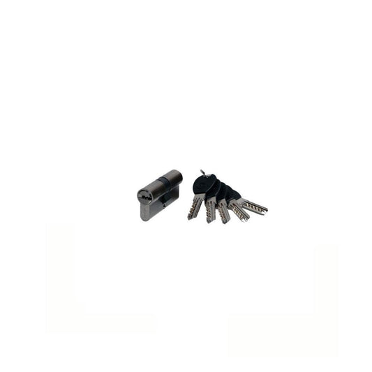 Cilindro seg. 10P - 5 ch - 60mm (30+30) - preto - BL1