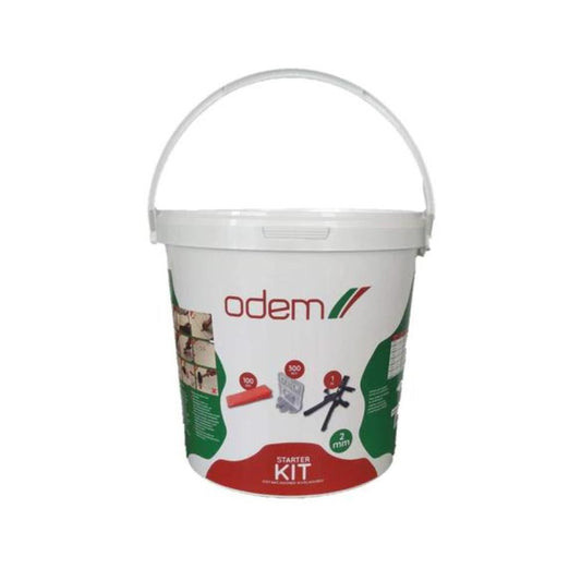 KIT2-Balde+alicate+100 cunha +300 nivelador 2mm ODEM