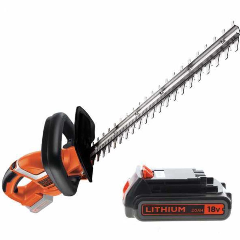 Corta sebes a bateria 18V 2.0Ah 45cm Black & Deker