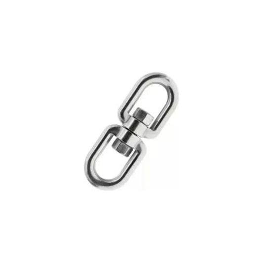 Olhal duplo giratorio 8mm inox