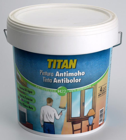 4L TINTA C/ CONSERVANTE ANTI-BOLOR H22 TITAN