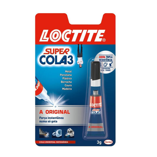 LOCTITE SUPER COLA 3 - 3g ORIGINAL PACK ECON. BLISTER