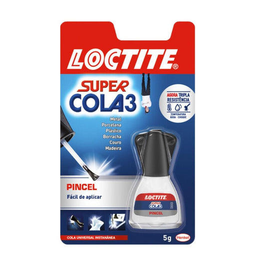 LOCTITE SUPER COLA 3 - 5g C/ PINCEL BLLISTER