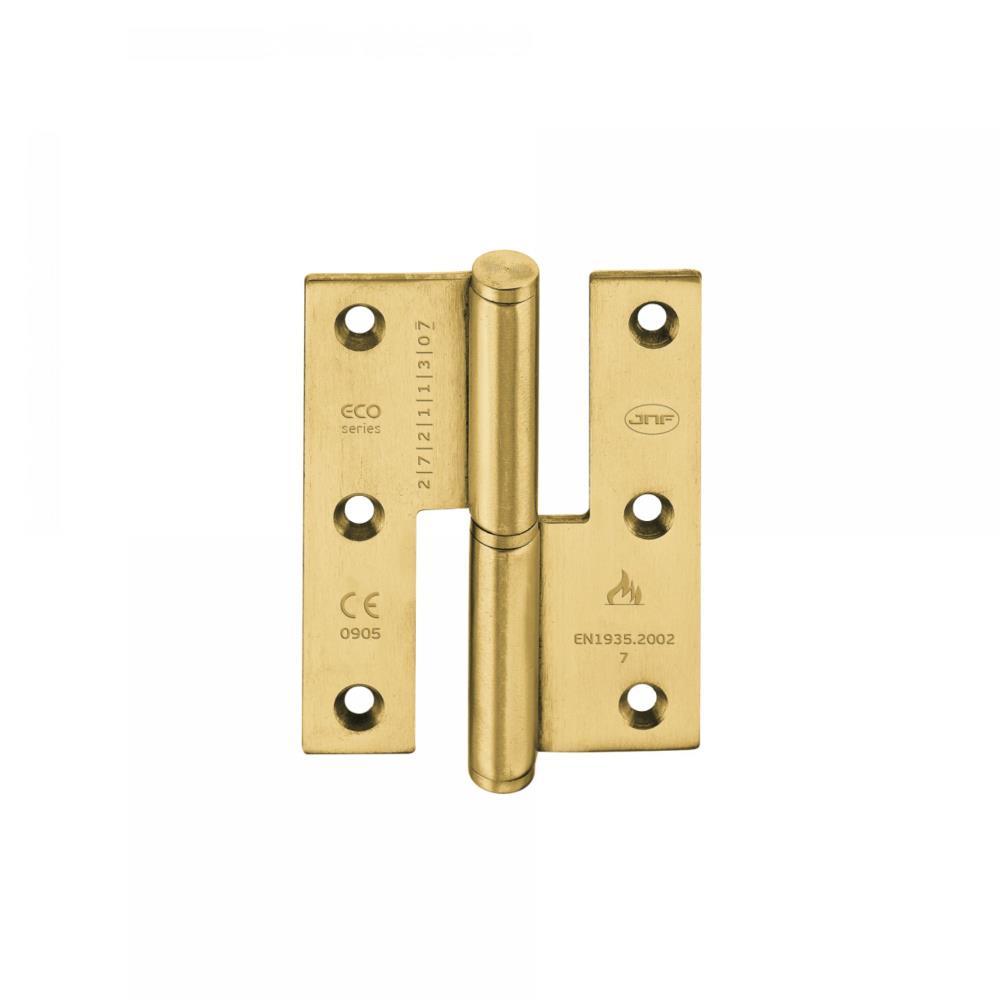Dobradiça IN.05.019.75mm direita Titanium Gold JNF