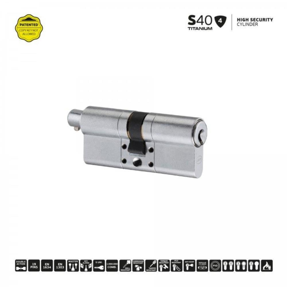 CILINDRO IN.19.S40.60mm (30+30mm) JNF