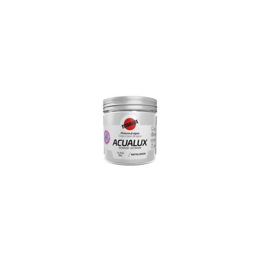 75ml Acualux Metalizado Prata Titan