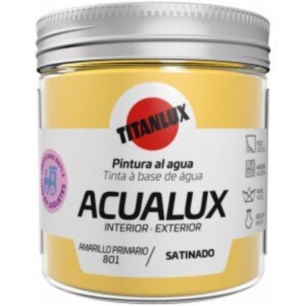75ML ACUALUX ACETINADO AMARELO TITAN