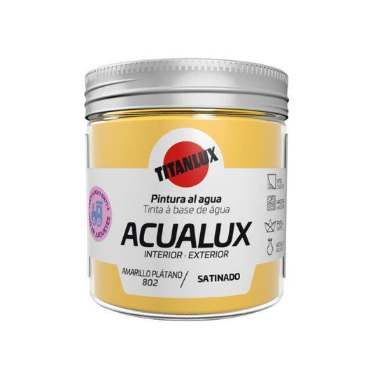 75ML ACUALUX ACETINADO AMARELO PLATANO TITAN