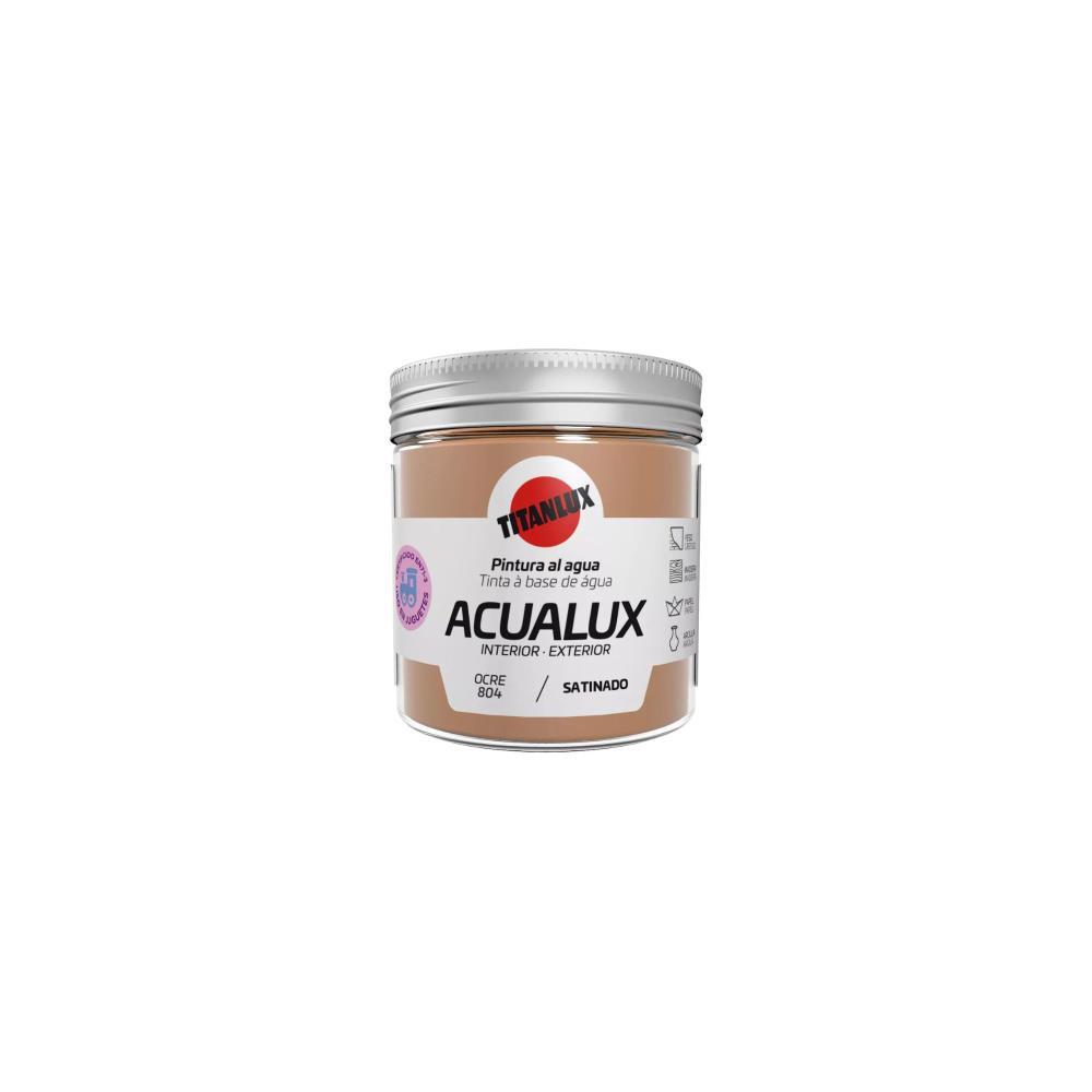 75ml Acualux acetinado Ocre Titan