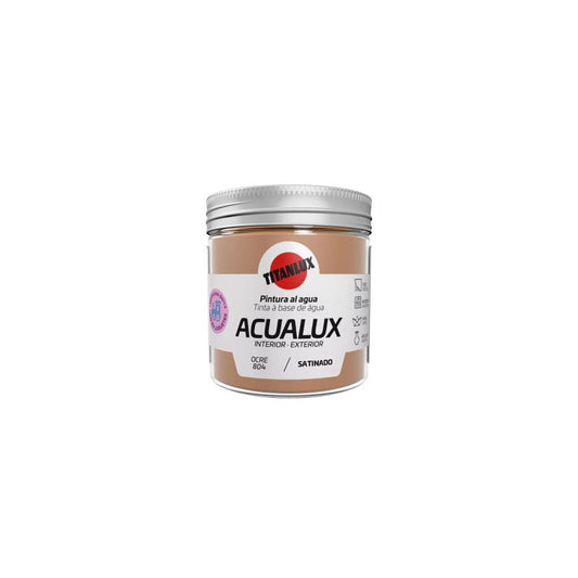 75ml Acualux acetinado Ocre Titan