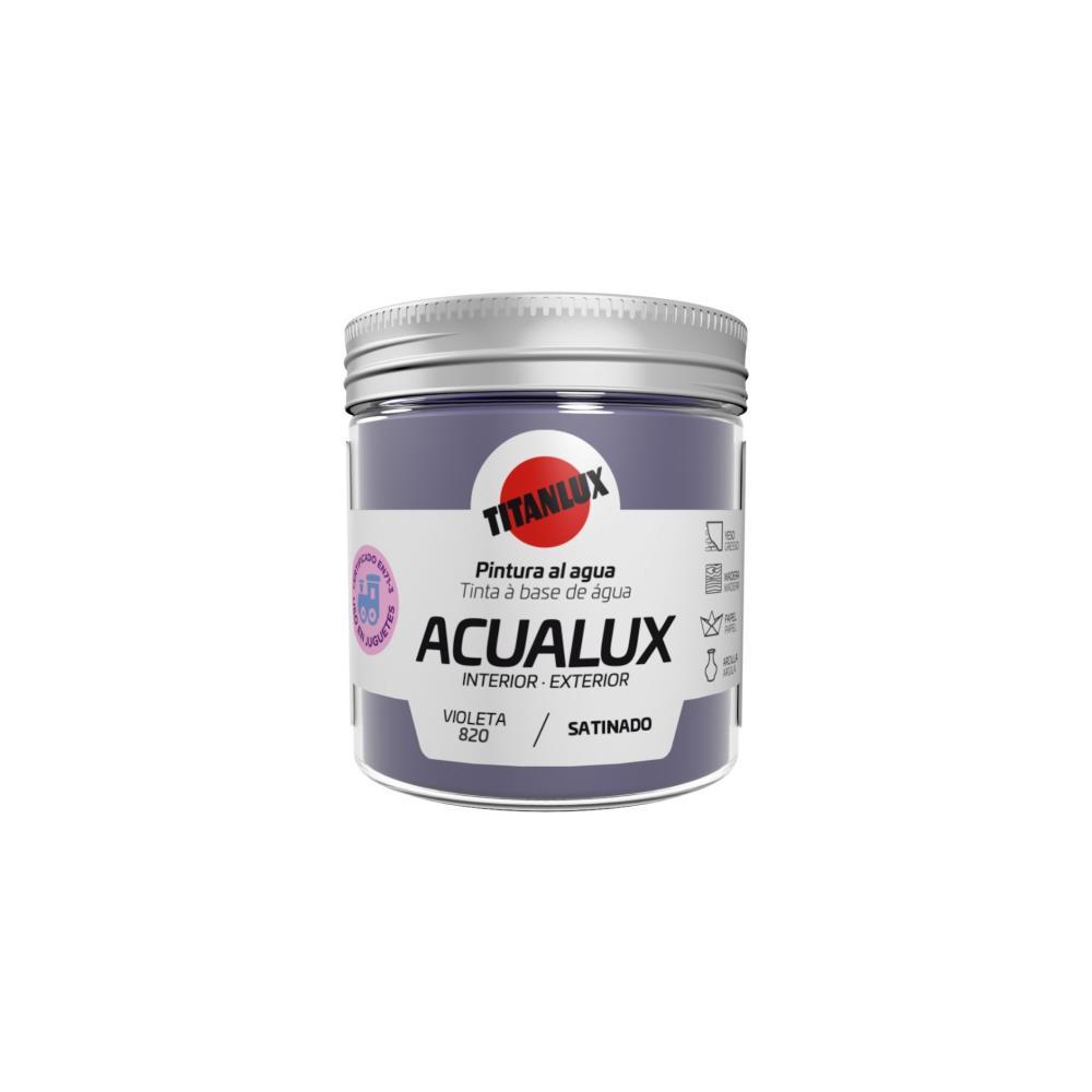75ML ACUALUX ACETINADO VIOLETA TITAN
