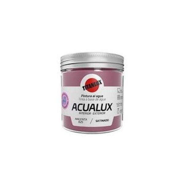 75ML ACUALUX ACETINADO MAGENTA TITAN
