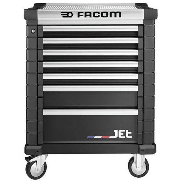 CARRO FERRAMENTAS JETM3 7 GAVETAS PRETO FACOM