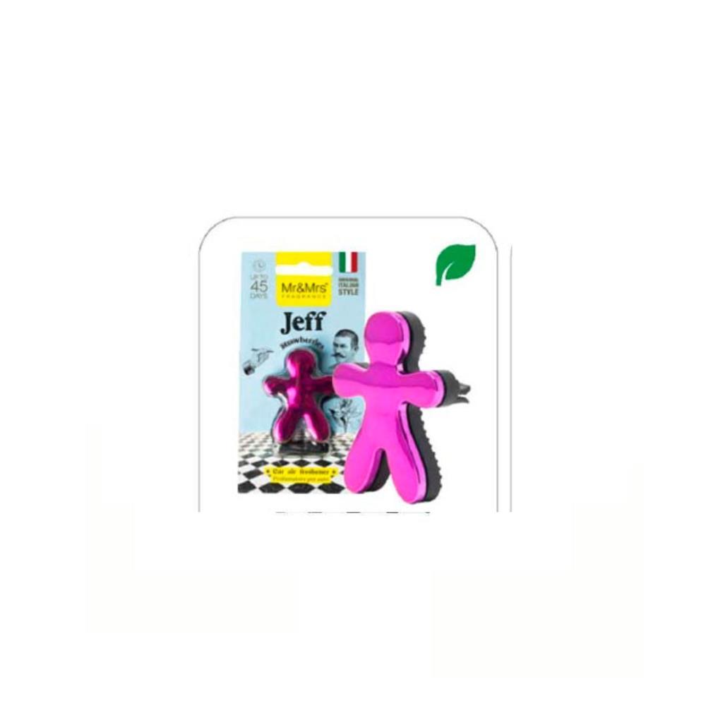 Ambientador JEFF chrome Strawberrie MR&MRS
