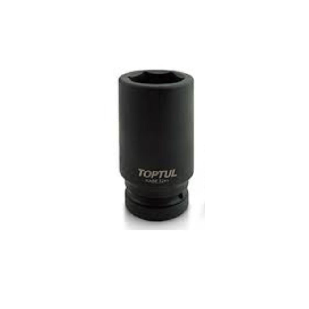 Chave de impacto longa 1" 33mm 6 faces toptools