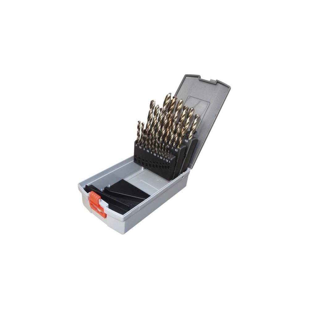 Estojo plastico de 25 brocas cobalto 1-13x0.5mm Sesa