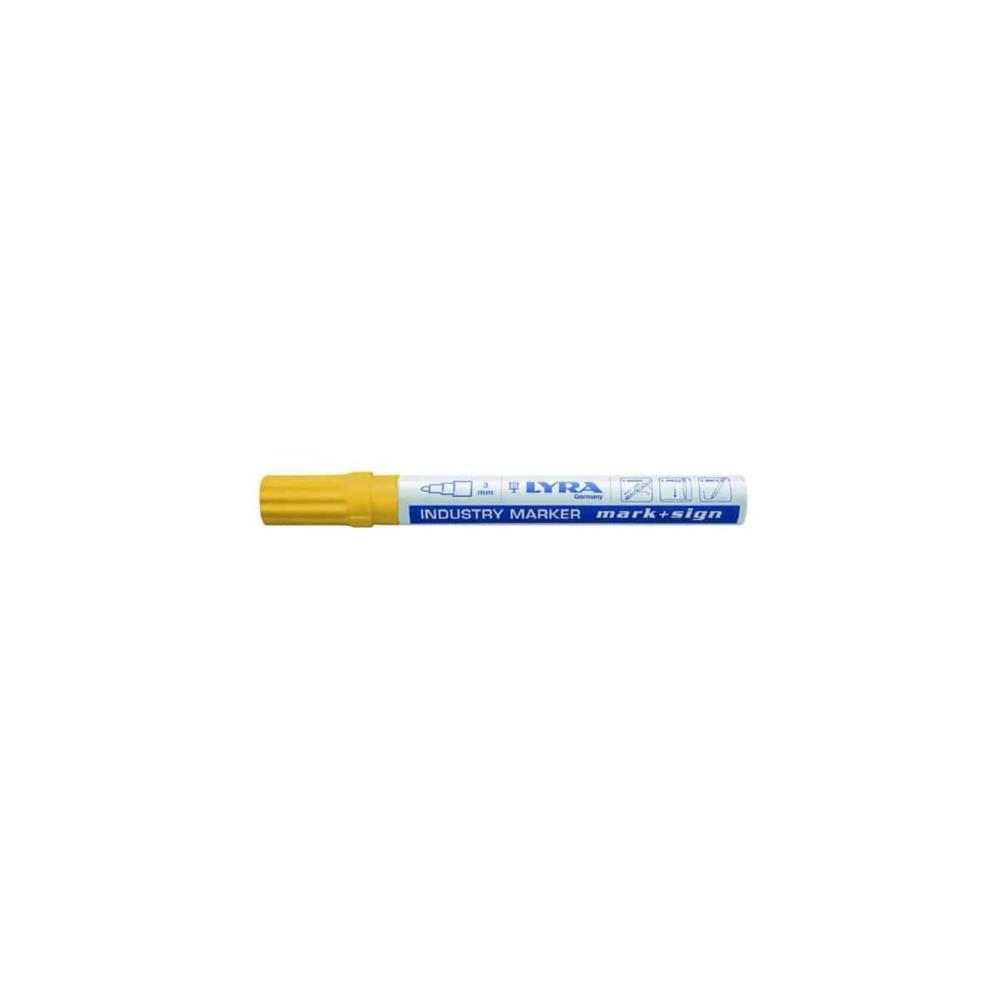 MARCADOR INDUSTRIAL LYRA AMARELO