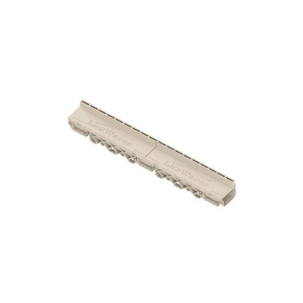 Canal PP grelha oculta 2cm - 100x13x6cm