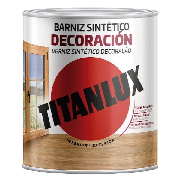 250ML VERNIZ SINTETICO MATE INCOLOR TITANLUX