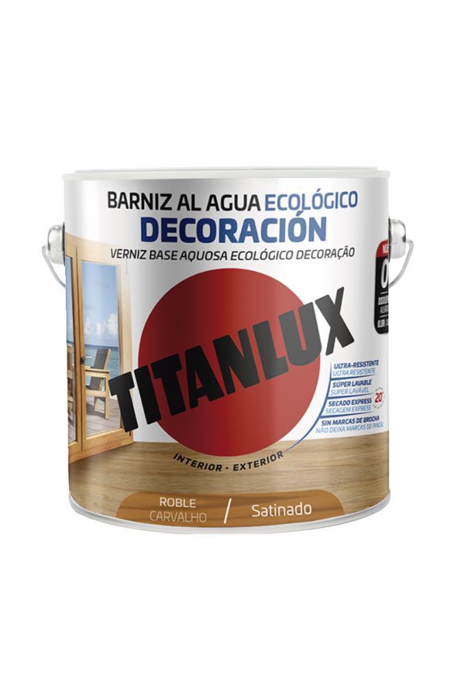 750ML VERNIZ ECO ACETINADO CARVALHO TITANLUX