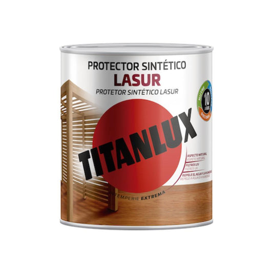 750ML PROT. SINTETICO LASUR MATE TECA TITANLUX