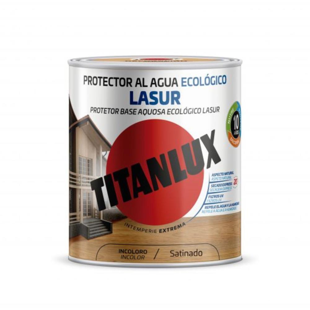 4L PROT. ECO LAZUR ACETINADO INCOLOR TITANLUX