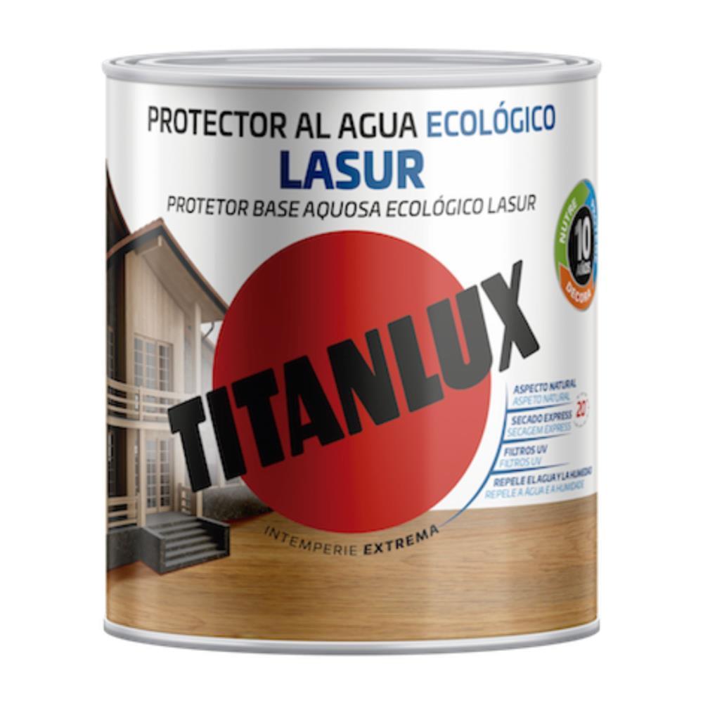 750ML PROT. ECO LASUR ACETINADO WENGUE TITANLUX