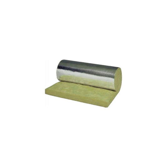 RL LÃ ROCHA 800X120X6cm 30kg/m3 C/ ALUMINIO (9.6m2)