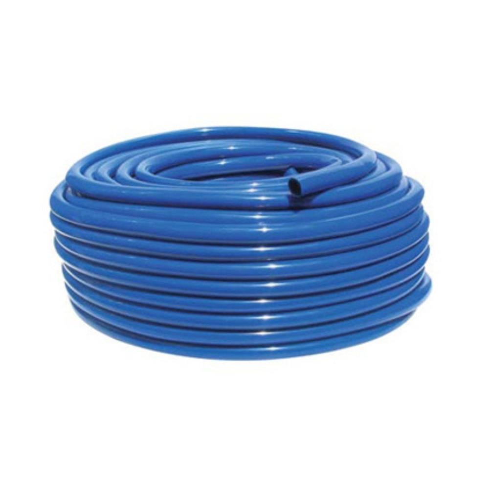 Rolo mangueira trico azul  50mt