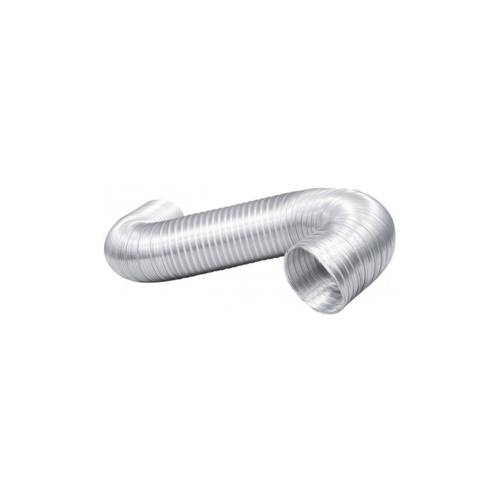 Tubo flexivel compacto 1.0mt - 90mm aluminio