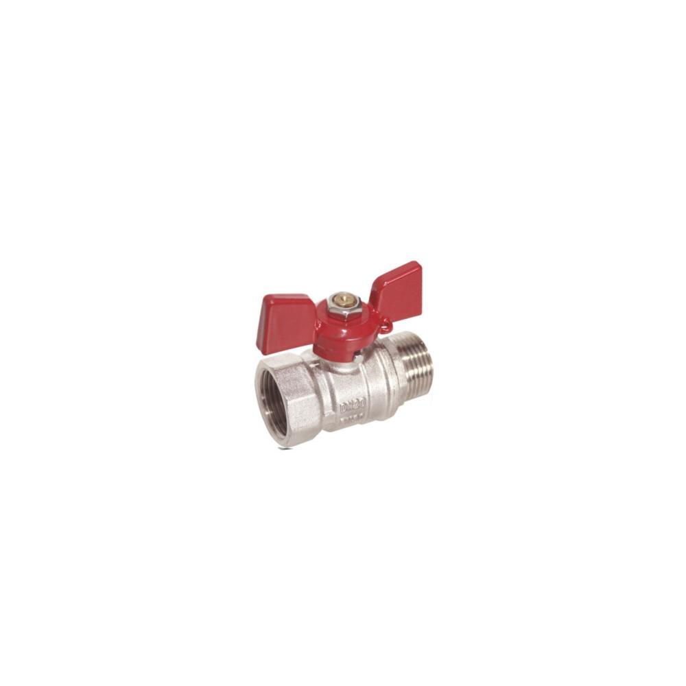 Passador M/F c/manipulo borb. 3/4" Mew