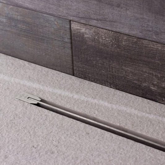 CANL DUCHA PREMIUM SILM LINE 450mm INOX